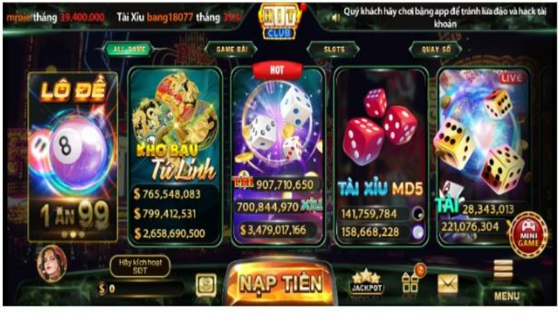 casino hitclub 1 Tổng quan về casino HitClub
