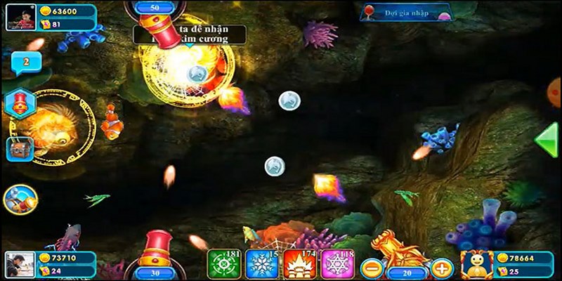 ban ca kim cuong 3 Chú cá nhỏ luôn là mục tiêu dễ giải quyết nhất trong mỗi ván chơi bắn cá